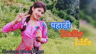 सगोड़े किसे कहते हैं? pahadi lifestylevlog || knchuu bhatt || villagers life || daily vlogs