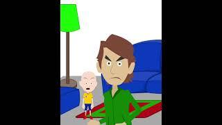 Caillou Gets Grounded but it is a Short #shorts