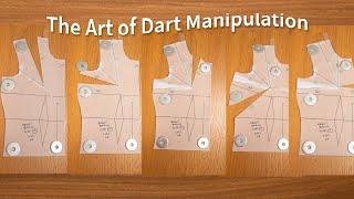 DART MANIPULATION | This is How To Move Darts On Bodice Pattern | Kim Dave