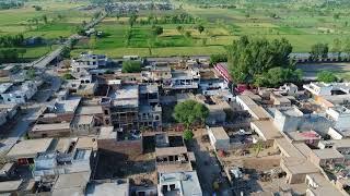 Pakistan - Village - 1080p HD Drone Aerial View - CHAK 16, Karari Wala