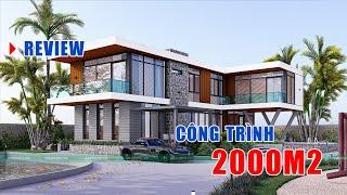 Xây nhà trọn gói  Green Hanoi | Review công trình thiết kế 2000m2