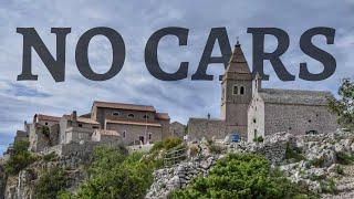 Lubenice - the village where cars are banned (Croatia walking tour)