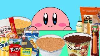 Kirby Animation - Eating Convenience Store Food Mukbang Asmr