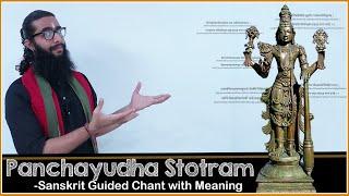 Panchayudha Stotram- A Powerful Sanskrit Chant on the 5 Weapons of  Lord Vishnu