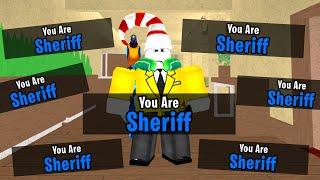 HOW TO BE SHERIFF EVERY TIME IN MURDER MYSTERY 2