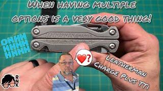 Review/impressions of my Leatherman Charge Plus TTi multi-tool. Like?