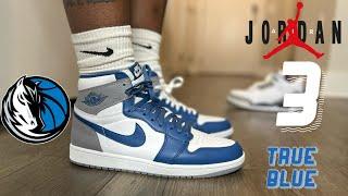 JORDAN 1 TRUE BLUE REVIEW! 1ST UNDER RETAIL COP OF 2023 