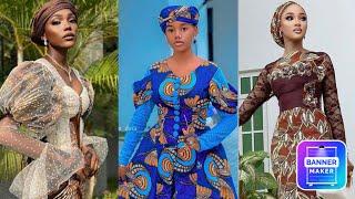 latest simple African Ankara styles and design for Ladies #2024; new ankara gown styles for women