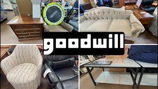 GOODWILL SHOP WITH ME 2025 | *NEW FINDS* FURNITURE HOME DECOR | TABLES, SOFAS AND CABINETS