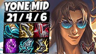 Yone vs Yasuo [ MID ] Lol Korea Grandmaster Patch 14.19 