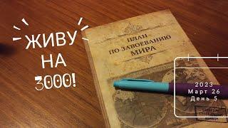 ЖИВУ НА 3000 С ДВУМЯ ДЕТЬМИ день 5