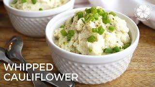 FOOD: Whipped Cauliflower | Easy Healthy Recipe | Healthy Grocery Girl Cooking Show