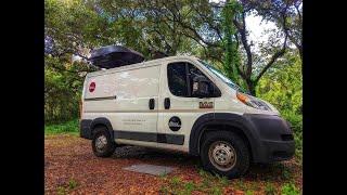 Ultimate Stealth Camper Van Tour - Dodge Ram Promaster Self-Converted Build