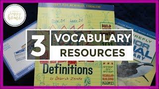 Vocabulary Resources for Homeschool || 3rd Grade