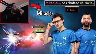 How Miracle- Plays 7.36a LINA MID against Gorgc