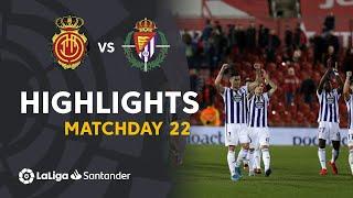 Highlights RCD Mallorca vs Real Valladolid (0-1)