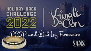 PCAP and Web Log Forensics [Sans Holiday Hack 2022 - Web Ring]