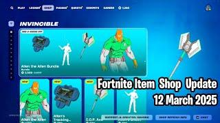  Fortnite Item Shop Update: March 12, 2025 (11 March 2025 for USA)! Invincible & Midas Take Over 