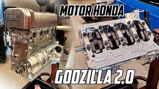 MOTOR HONDA SÉRIE K do NOVO CHEVETTE GODZILLA