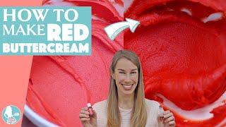 How to Make Red Buttercream