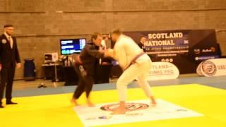 BJJ Scotland National Pro - Pawel Procaj vs Andrew Walsh - absoluto purple -110 kg