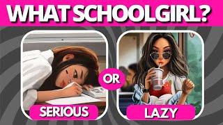 ️WHAT TYPE OF SCHOOLGIRL ARE YOU?️ Find Out Now! - Aesthetic Quiz