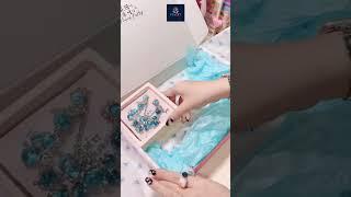 ASMR Unboxing & Custom Jewelry Experience  #asmr #diycrafts #packingorders