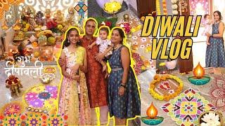 Diwali Vlog 2024🪔ख़ुशी ख़ुशी मनाया ये त्यौहारDiwali Special New Home's Decoration & More| Mom On Duty