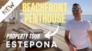 Property Tour ️ | BEACHFRONT PENTHOUSE in Estepona |  2.700.000€