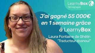 J'ai gagné 55 000€ en 1 semaine avec LearnyBox - Laura Fontaine de Ghélin