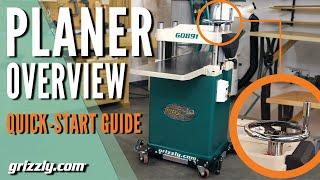 How To Choose and Use Your Planer | Grizzly Industrial