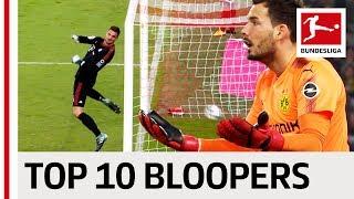 Top 10 Goalkeeper Bloopers 2017/18 So Far ...