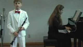 Sergey Zaporozhets Weber Introduction, Theme and Variations clarinet