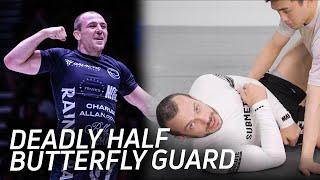 The Half Butterfly Guard Of Eoghan O'Flanagan | Lachlan Giles Breakdown