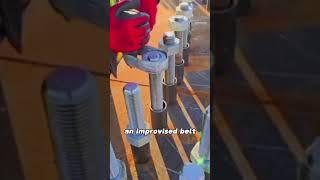 Clever technique to quickly tighten a nut