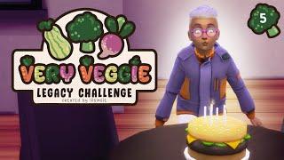 Our Eggplant sim if officially a teen in the VERY VEGGIE LEGACY challenge - [streamed 13.5.25]