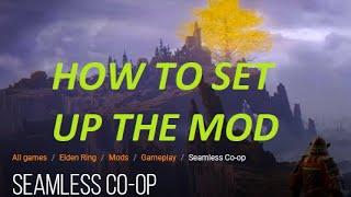 Step-By-Step setup for "Elden Ring" SEAMLESS COOP Mod