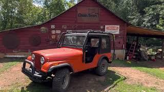 What I Carry In The CJ5 When On The Trail #jeep #jeepcj5 #offroad #cj5