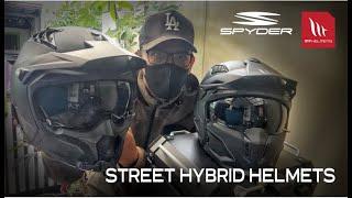 STREET HYBRID HELMET | MT Streetfighter vs Spyder CORE helmet comparison