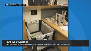 MIT Professor Puts Crib In Office To Help Graduate Student With Baby