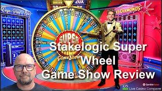 Stakelogic Super Wheel Game Show Review