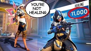 This Ana Was Accused Of Not Healing... What Really Happened? | Overwatch 2 Spectating