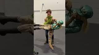 WEAKEST HAMON USER VS STRONGEST STAND USER | JOJO'S BIZARRE ADVENTURE COSPLAY #SHORTS