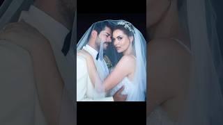 #burakozcivit with his beautiful wife fahryie evcen wedding  pic #behind the scene Osmanbey #status