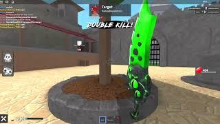 I lost a 100 kill streak in KAT (roblox)