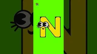 green screen animated Letter N, #greenscreen #animation #toonpoor