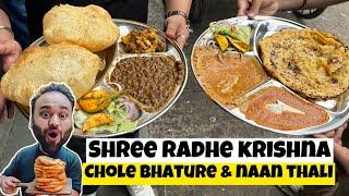 East Delhi’s Best Chole Bhature & Naan Thali | Shree Radha Krishna | Karkardooma