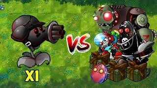 Fusion Doom Gatling Pea Vs All Fusion Zombie + EXTRA - Who Will Win? PVZ 1 Fusion Challenge