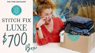 Stitch Fix Luxe - My $770+ Stitch Fix Luxe box arrived with a Hole in the bottom of the box!