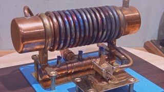 How DO you make a Superheated Boiler and Burner for Mini Steam Turbines? 